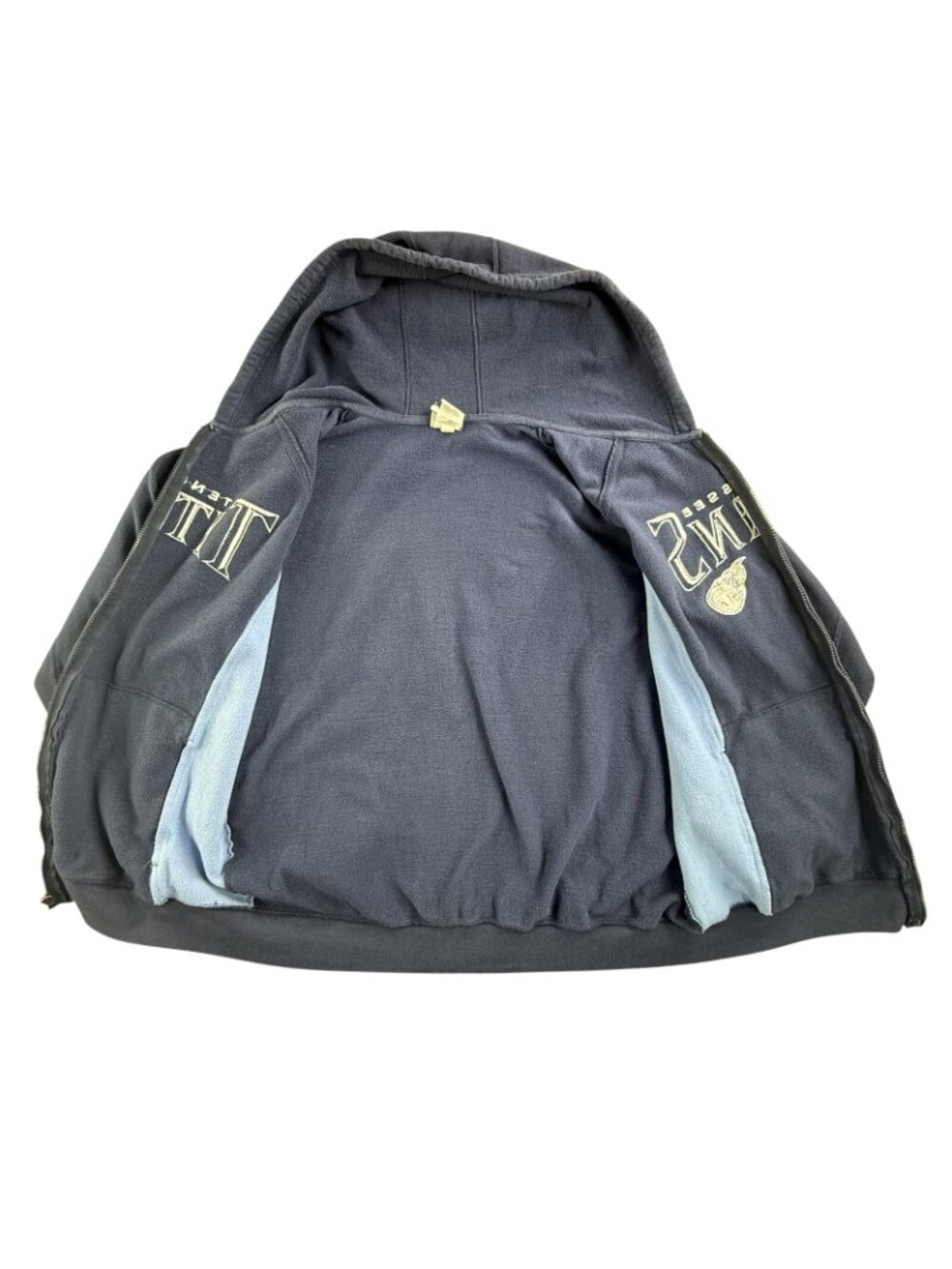 Vintage Tennessee Titans Hoodie Sweatshirt Mens Large Full Zip NFL Football - Picture 4 of 13
